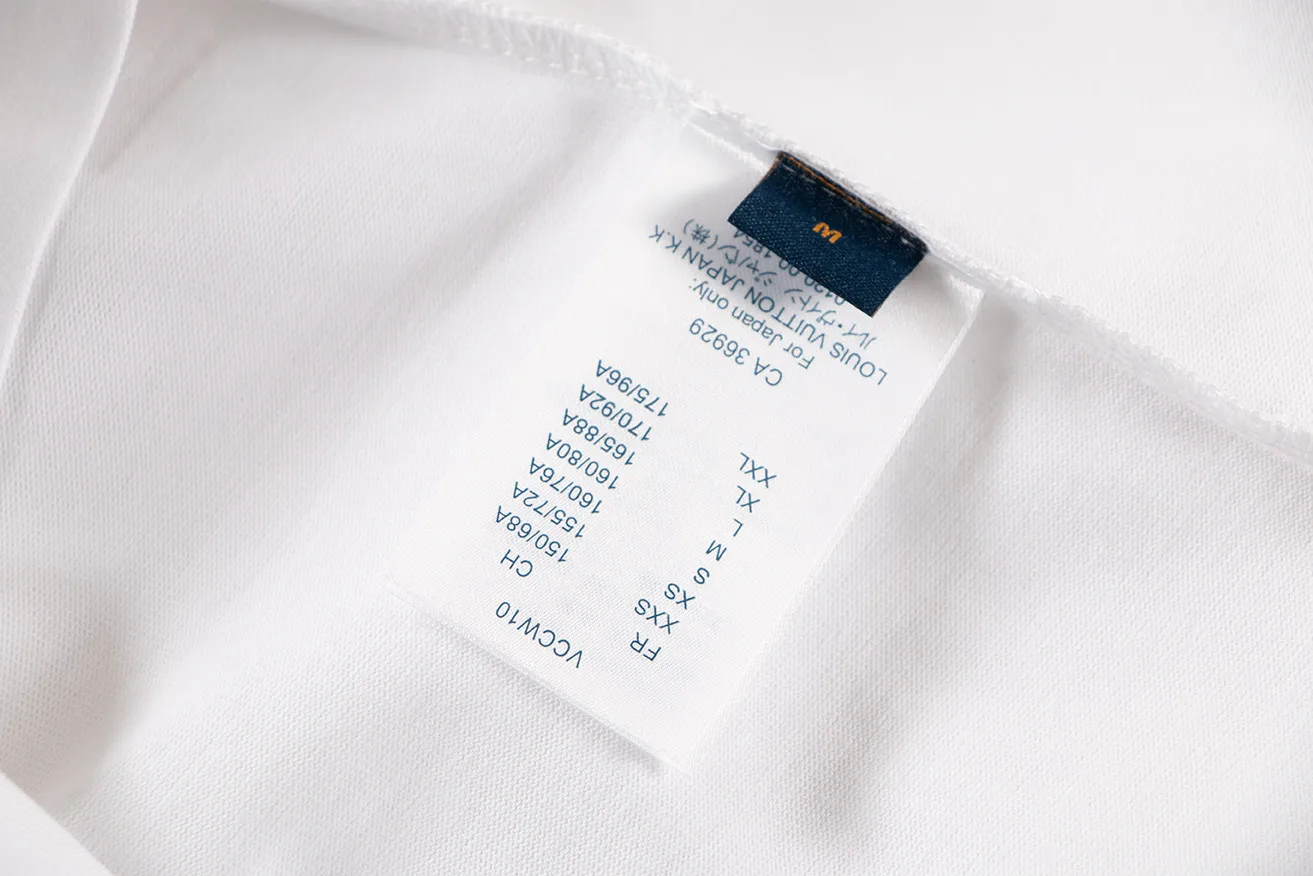 🅿️146 Style: 2026 new LOUIS VUITTON short-sleeved T-shirt Material: High version 300g double yarn combed cotton Size: S～XL Color: White Style number: H1050